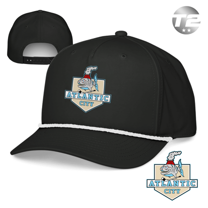 Atlantic City Fish 2026 Rope Cap
