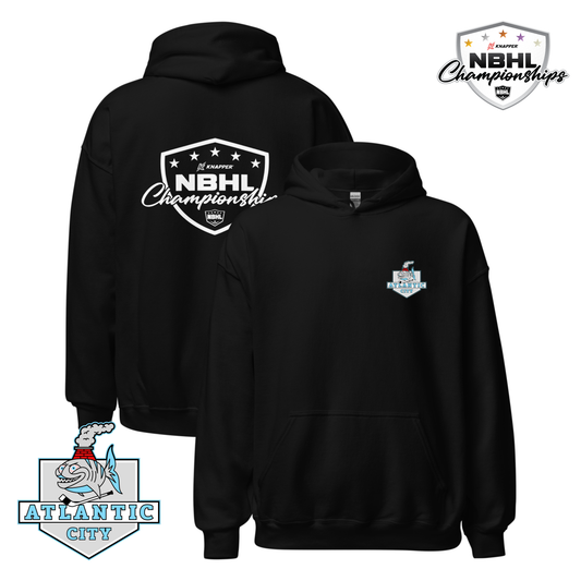 Atlantic City Fish 2025 NBHL Championships Team Hoodie