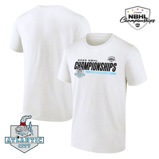 Atlantic City Fish 2025 NBHL Championships T-Shirt