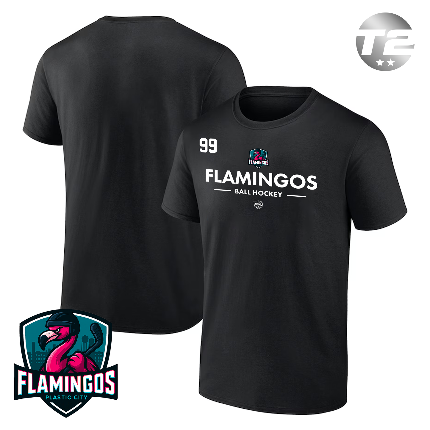 Plastic City Flamingos 2026 Authentic Pro Primary T-Shirt