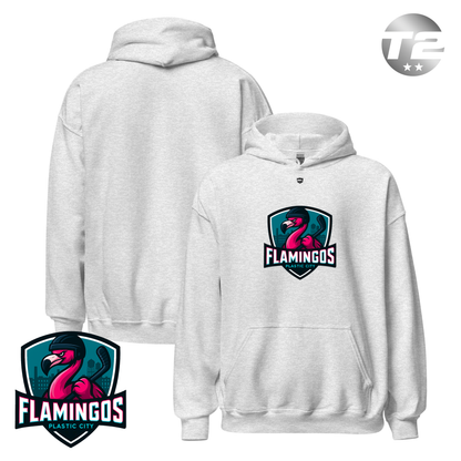 Plastic City Flamingos 2026 Classic Logo Hoodie