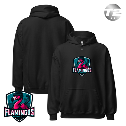 Plastic City Flamingos 2026 Classic Logo Hoodie