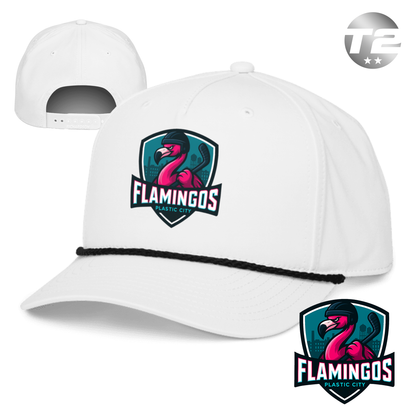 Plastic City Flamingos 2026 Rope Cap