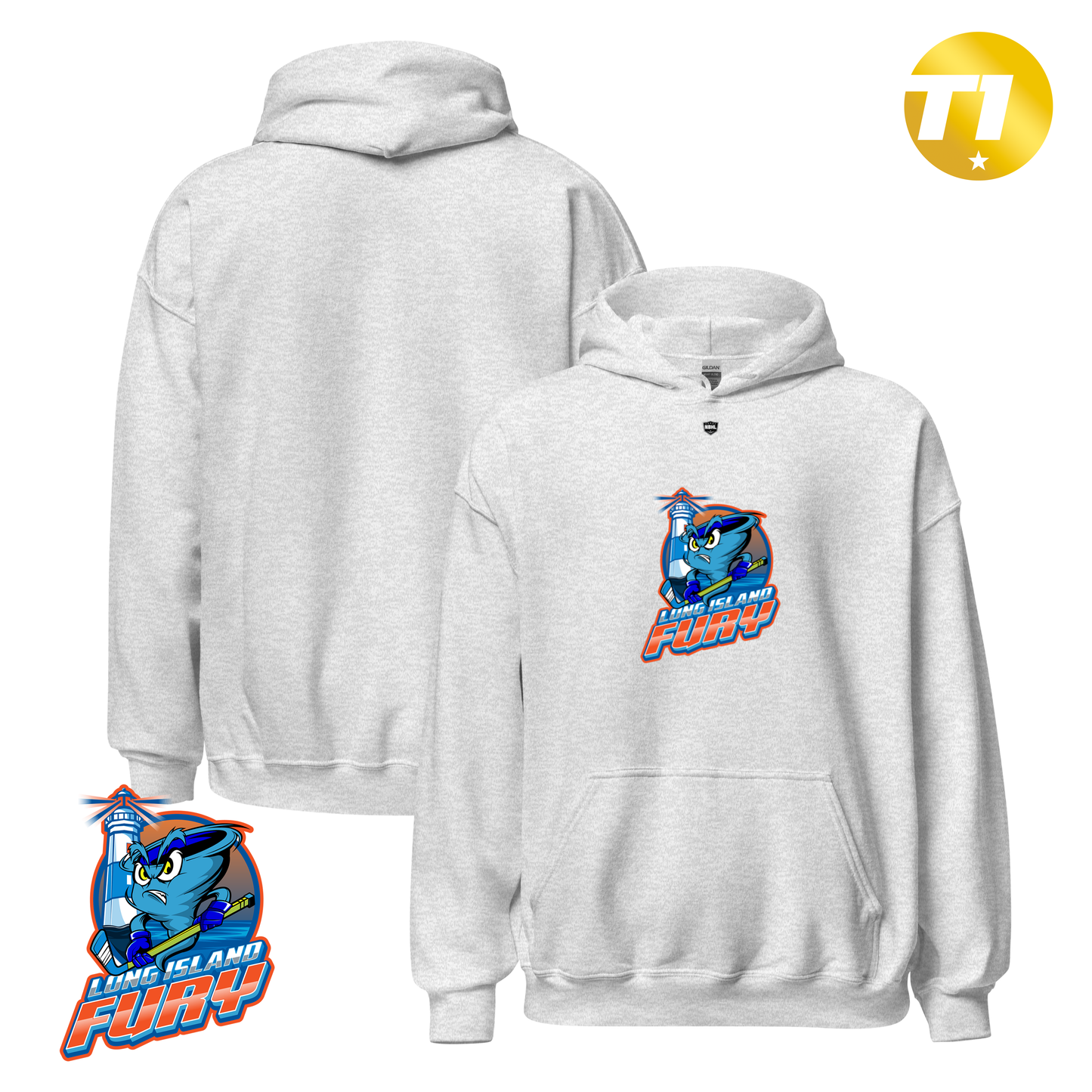 Long Island Fury 2026 Classic Logo Hoodie