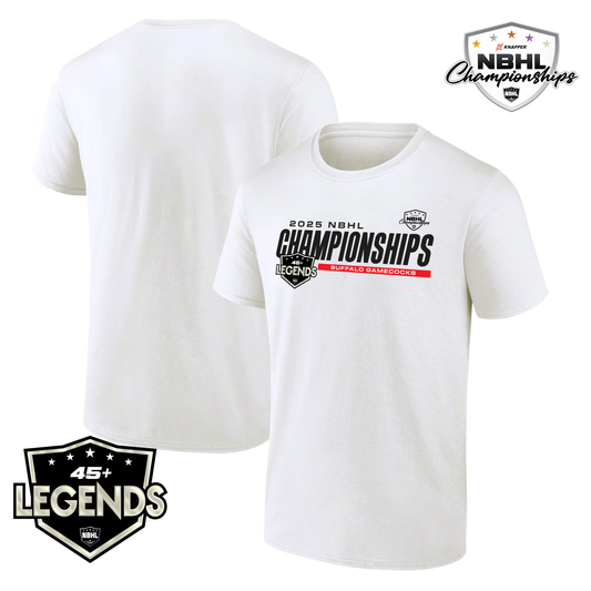 Buffalo Gamecocks 2025 NBHL Championships T-Shirt