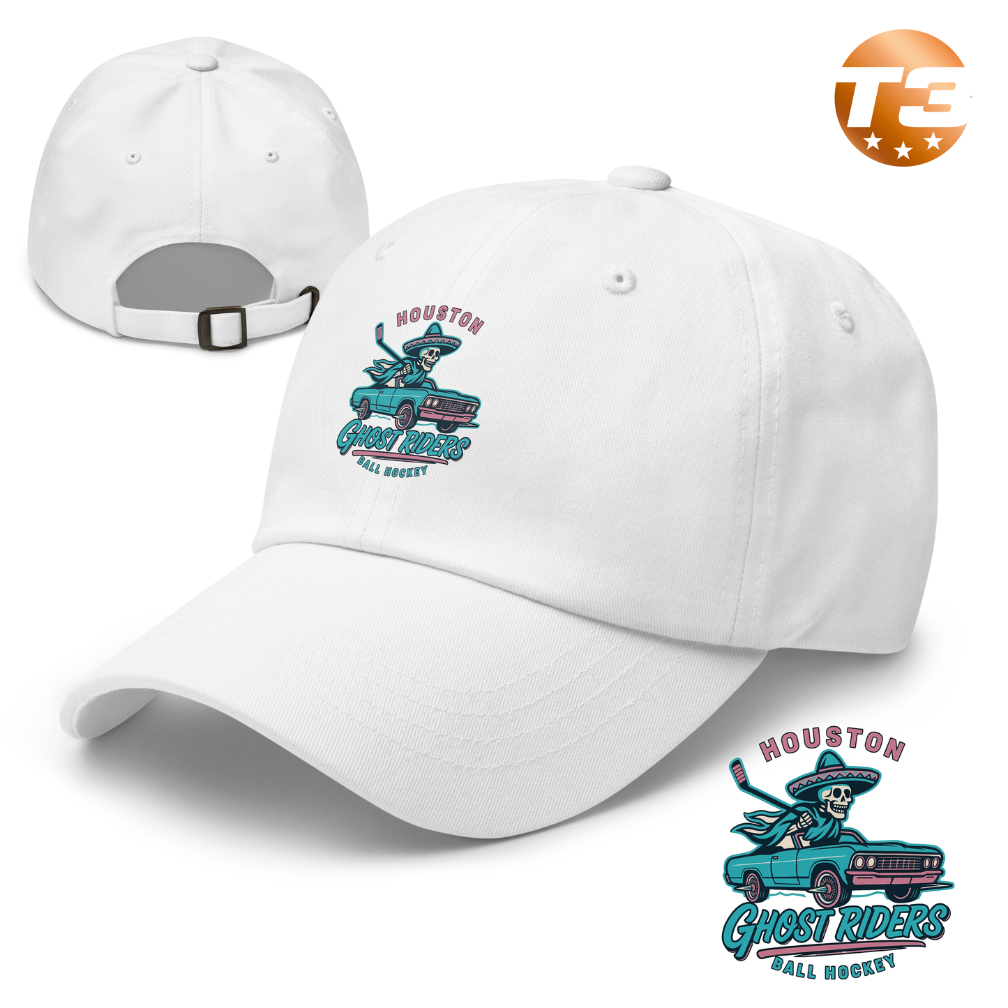 Houston Ghost Riders 2026 Classic Dad Hat