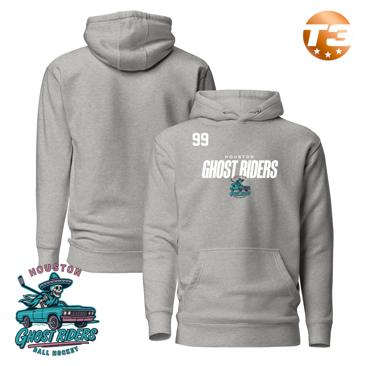 Houston Ghost Riders 2026 Performance Player Hoodie