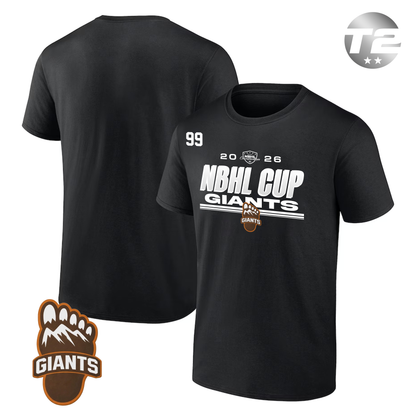 West Coast Giants 2026 NBHL Cup Player Tee