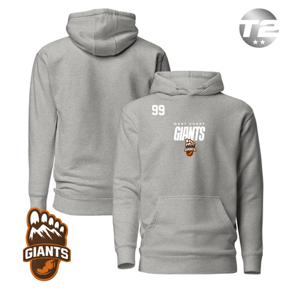 West Coast Giants 2026 Performance Player Hoodie