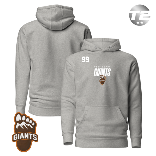 West Coast Giants 2026 Performance Player Hoodie
