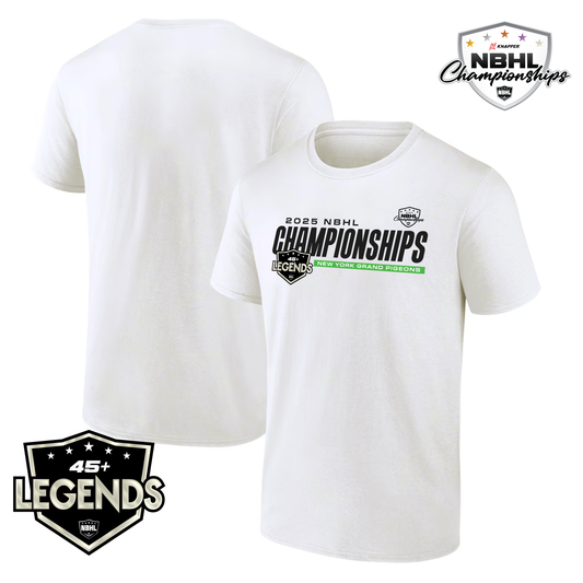 New York Grand Pigeons 2025 NBHL Championships T-Shirt
