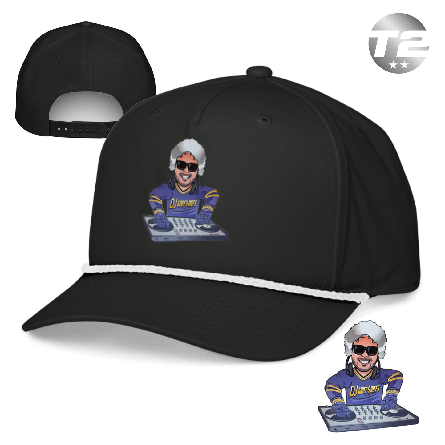 Plum Griffs Riffs 2026 Rope Cap