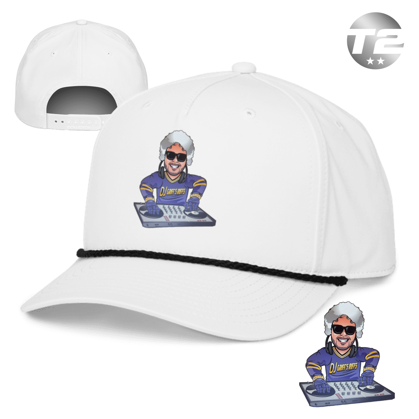 Plum Griffs Riffs 2026 Rope Cap