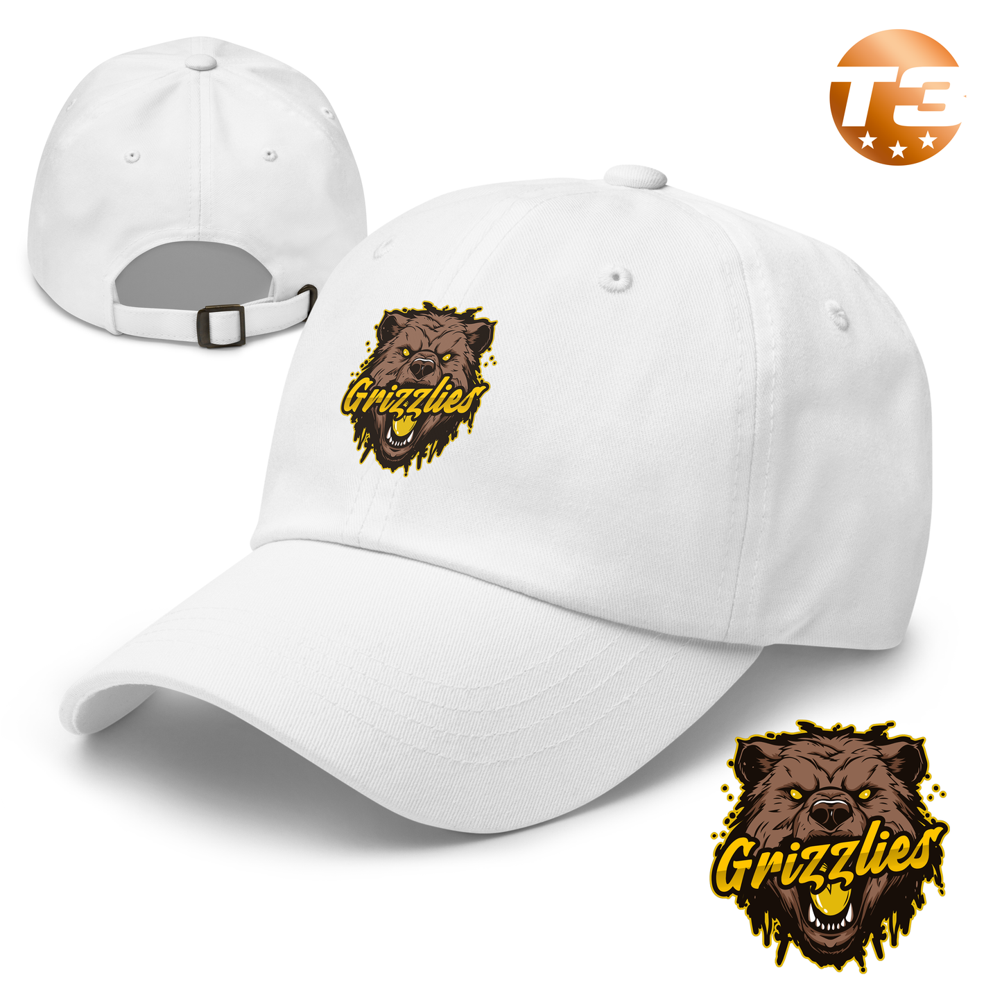 Monroe Grizzlies 2026 Classic Dad Hat