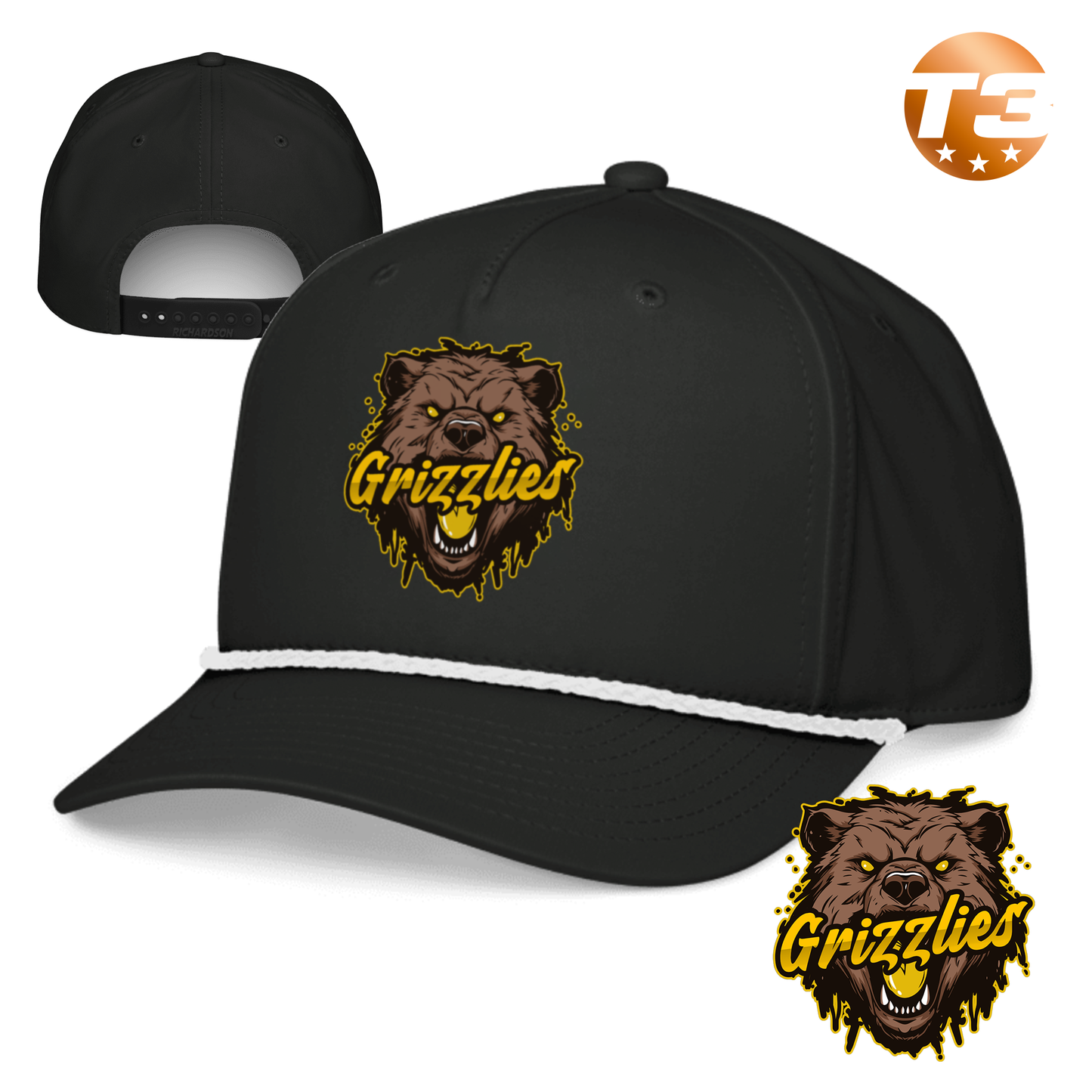 Monroe Grizzlies 2026 Rope Cap