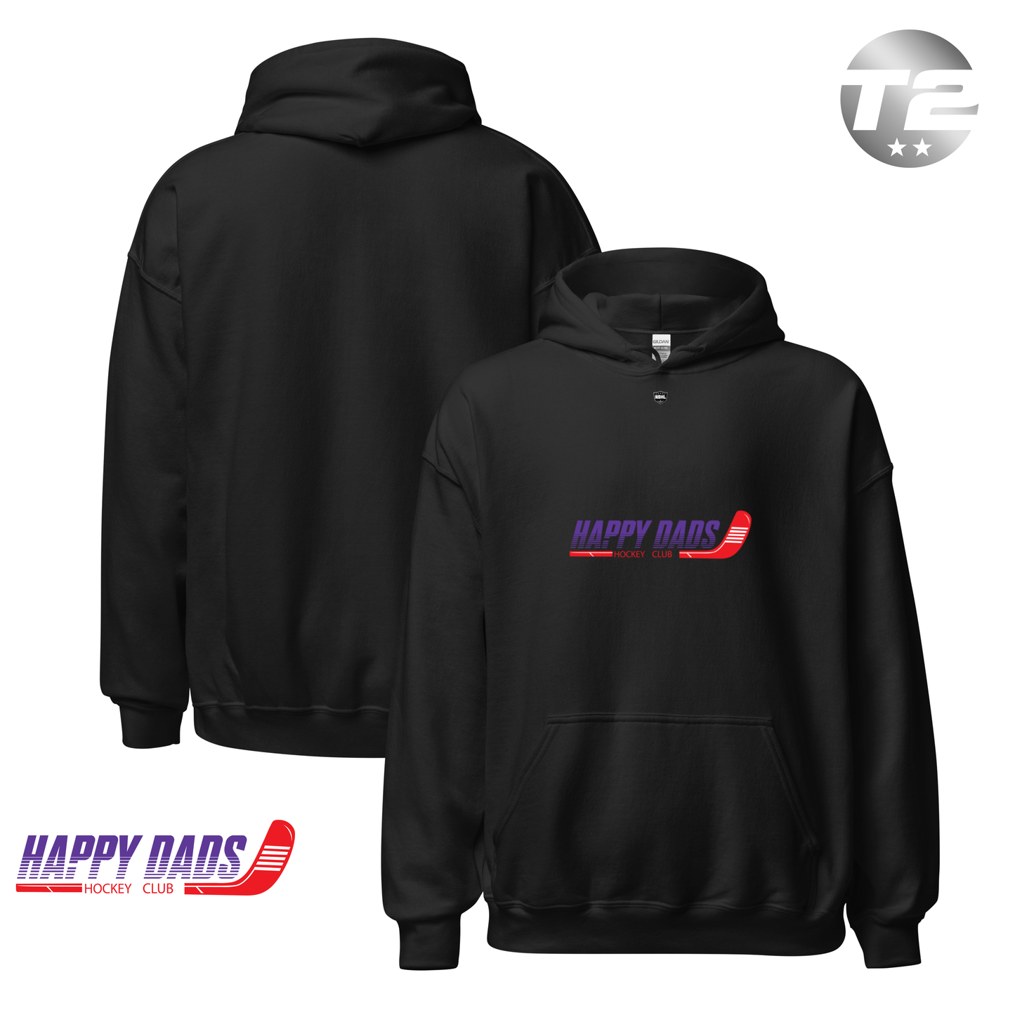 Bridgeville Happy Dads 2026 Classic Logo Hoodie