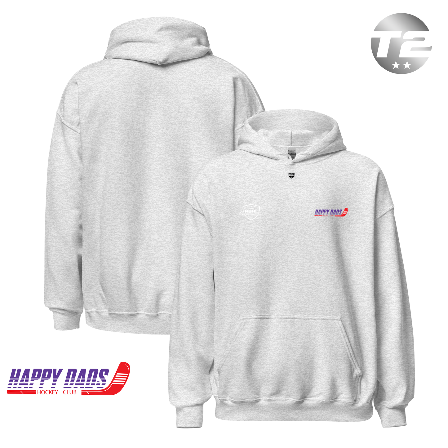 Bridgeville Happy Dads 2026 NBHL Cup Team Hoodie