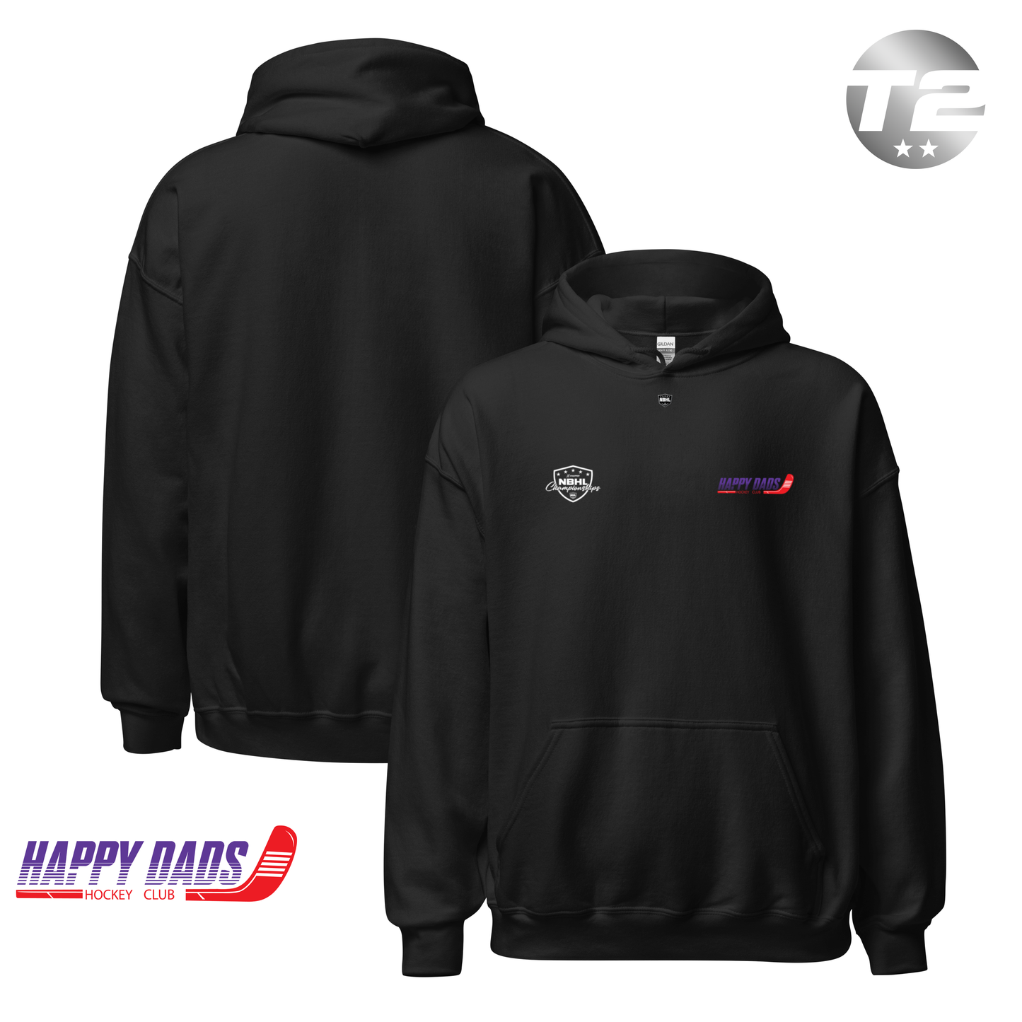 Bridgeville Happy Dads 2026 NBHL Cup Team Hoodie