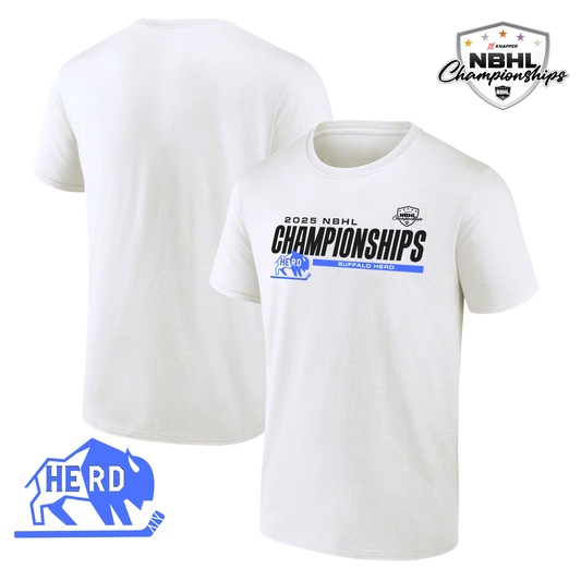 Buffalo Herd 2025 NBHL Championships T-Shirt