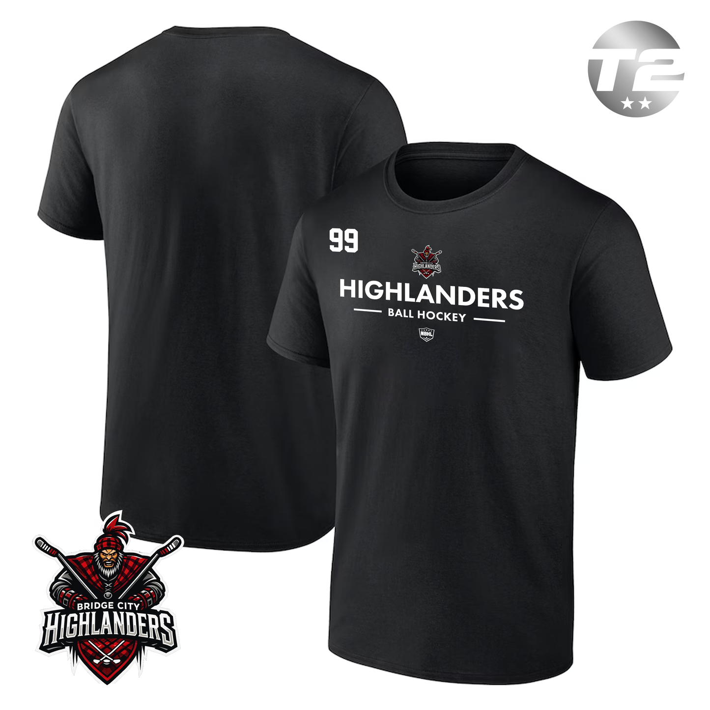 Bridge City Highlanders 2026 Authentic Pro Primary T-Shirt