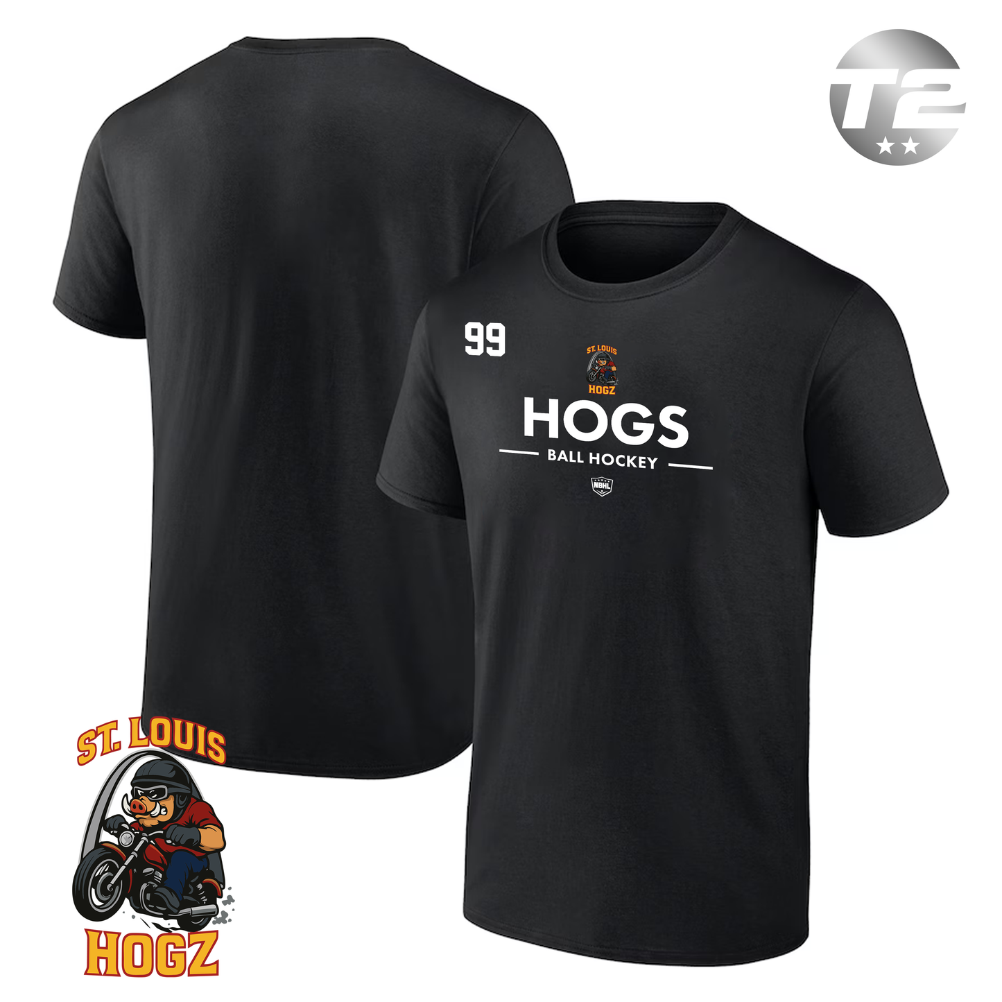 St. Louis Hogs 2026 Authentic Pro Primary T-Shirt