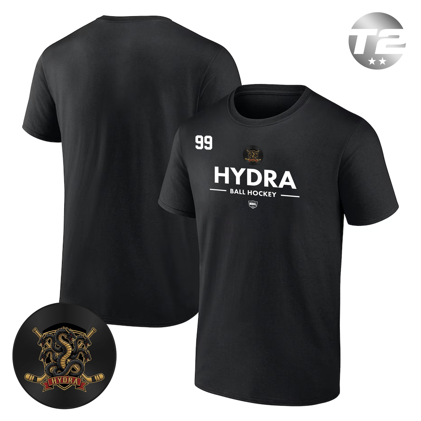 New England Hydra 2026 Authentic Pro Primary T-Shirt