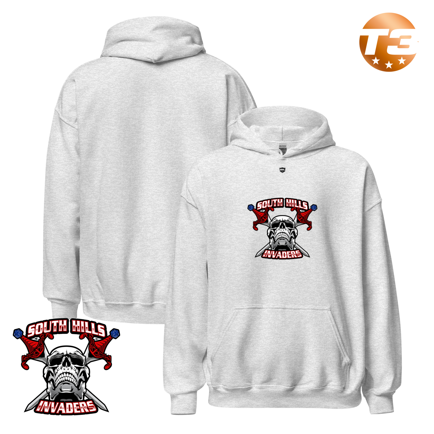 South Hills Invaders 2026 Classic Logo Hoodie
