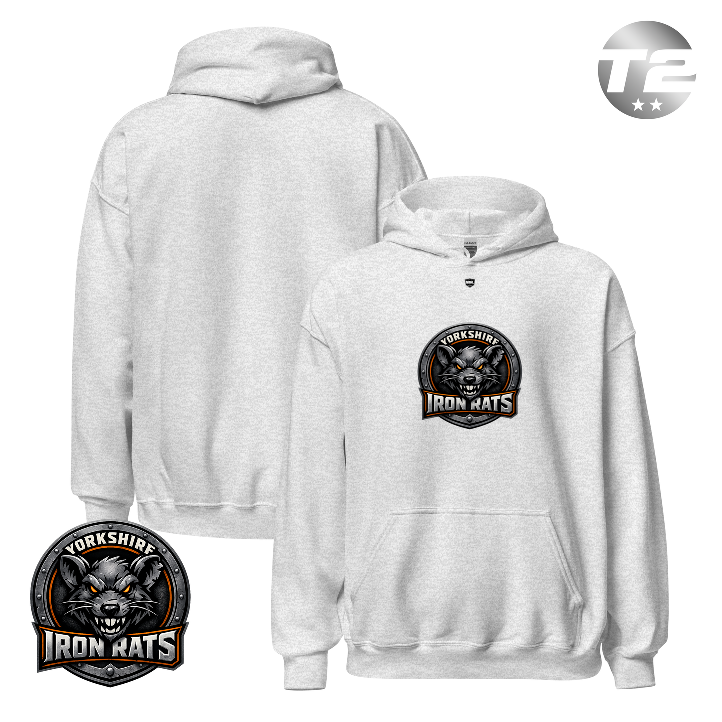 Yorkshire Iron Rats 2026 Classic Logo Hoodie