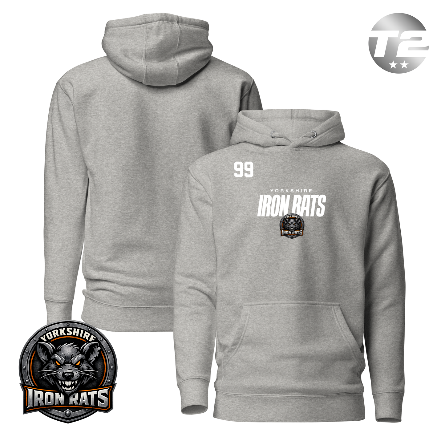 Yorkshire Iron Rats 2026 Performance Player Hoodie