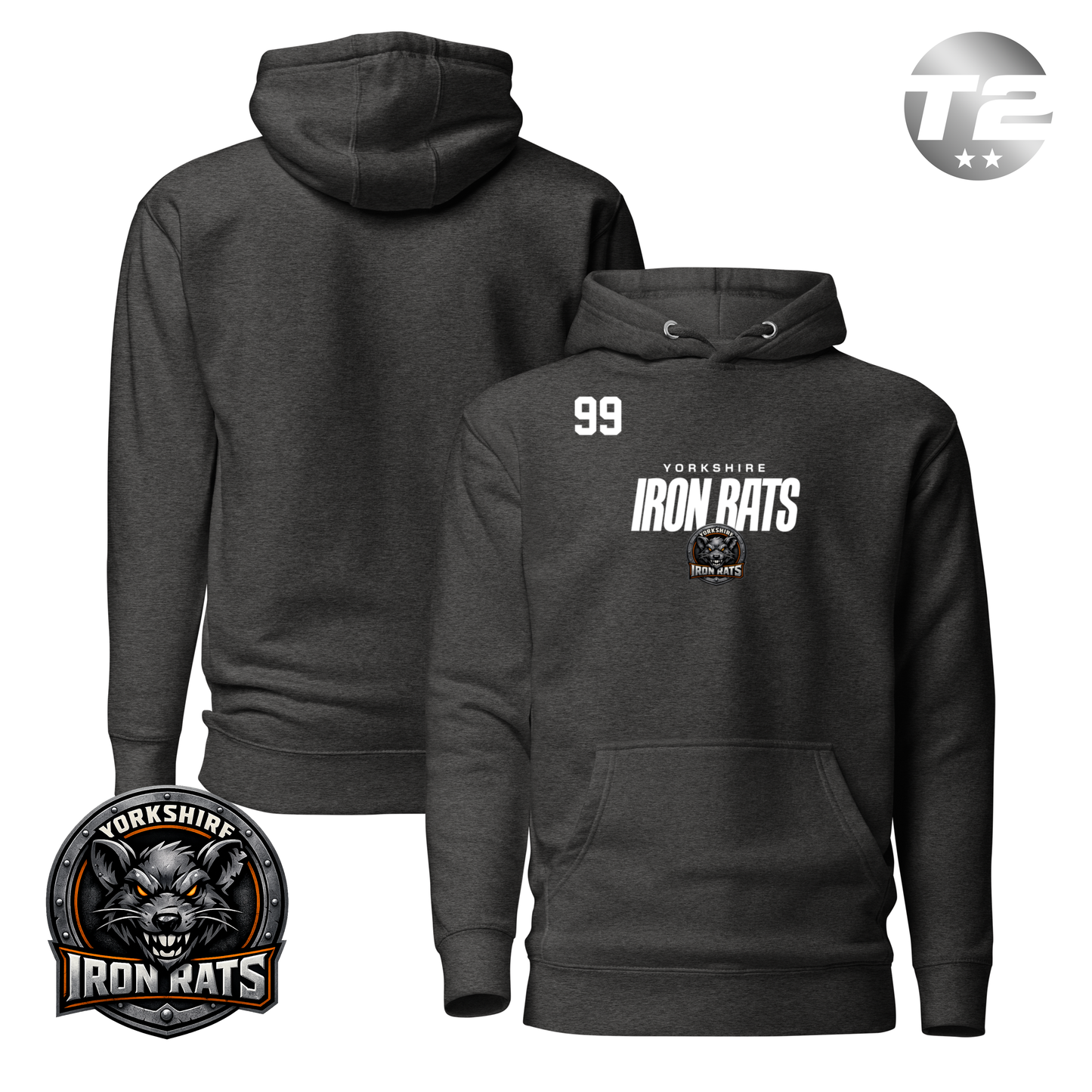 Yorkshire Iron Rats 2026 Performance Player Hoodie