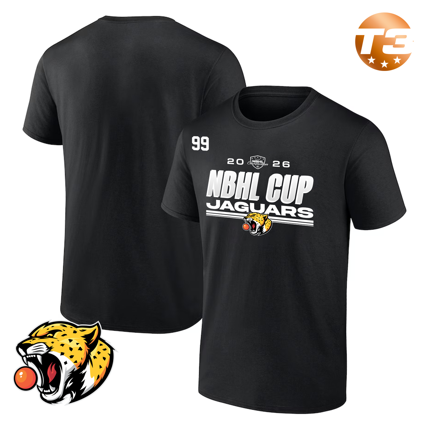 Victoria Jaguars 2026 NBHL Cup Player Tee