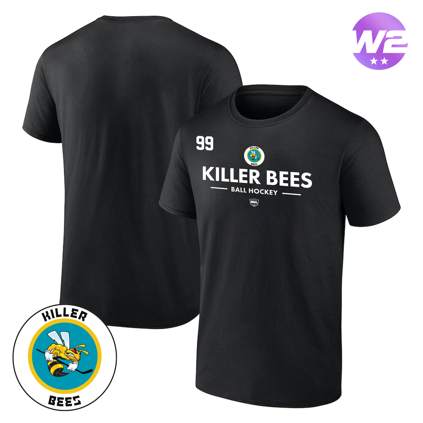 Brookline Killer Bees 2026 Authentic Pro Primary T-Shirt