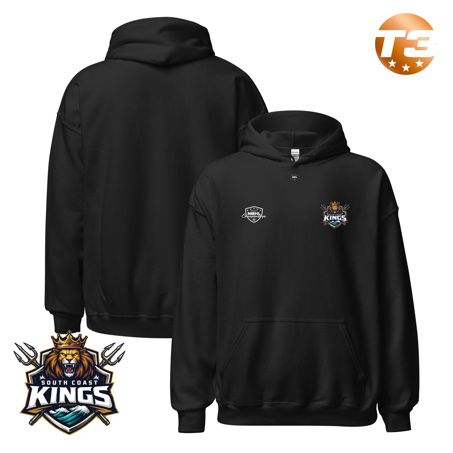 South Coast Kings 2026 NBHL Cup Team Hoodie