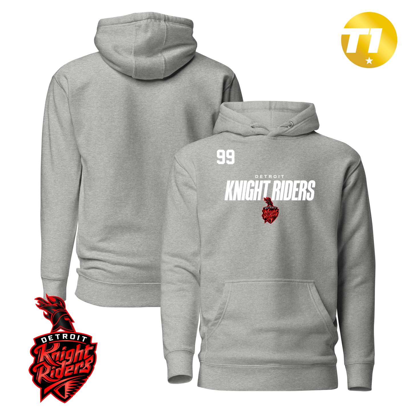 Detroit Knight Riders 2026 Performance Player Hoodie