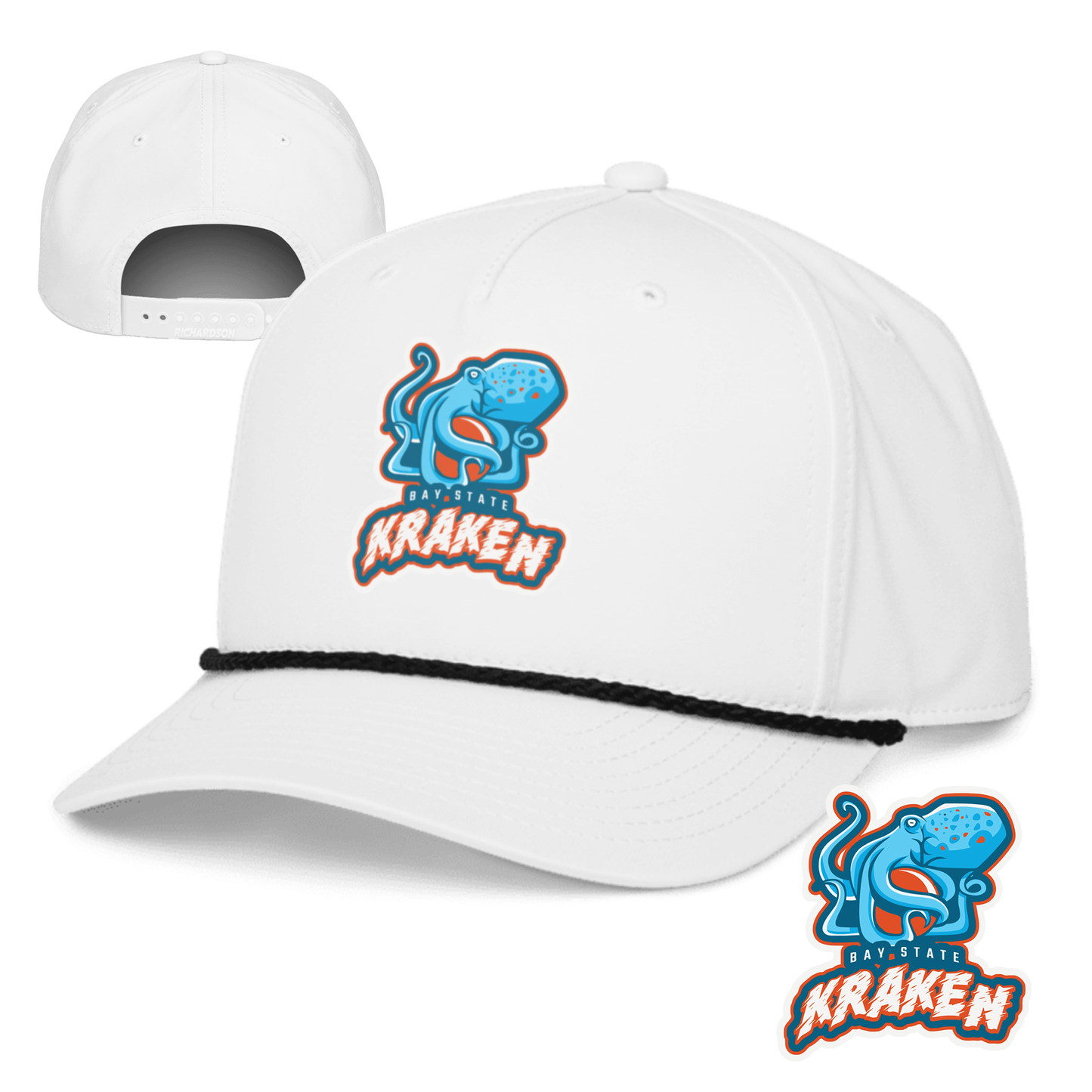 Bay State Kraken 2026 Rope Cap