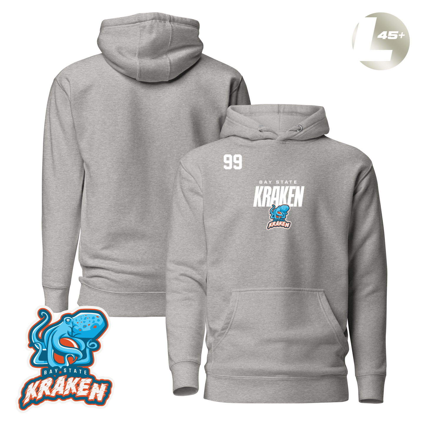 Bay State Kraken 2026 Performance Player Hoodie
