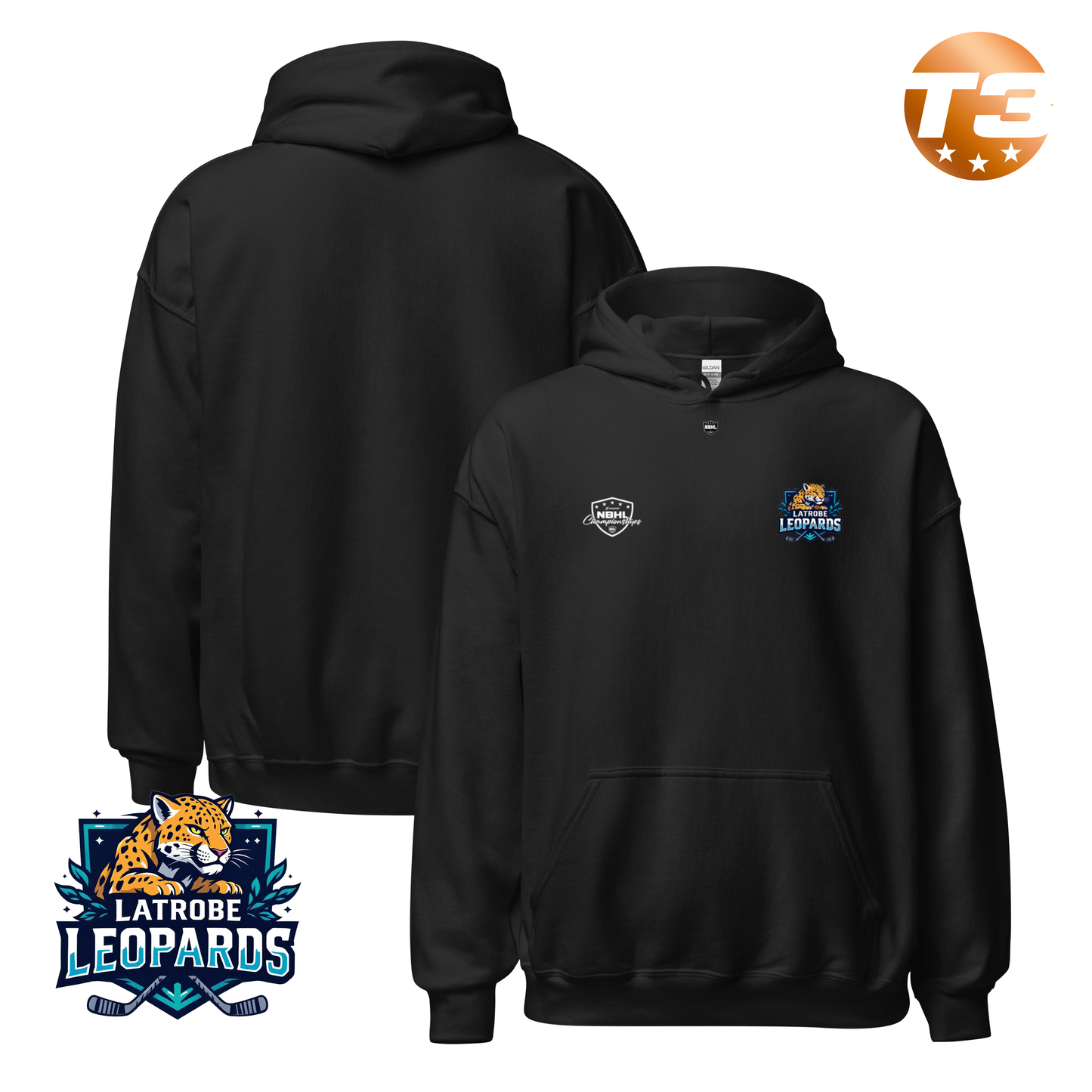 Latrobe Leopards 2026 NBHL Cup Team Hoodie