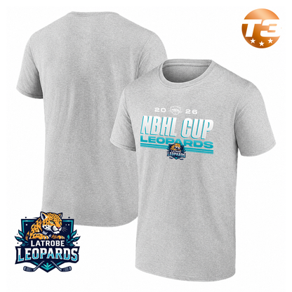 Latrobe Leopards 2026 NBHL Cup Player Tee