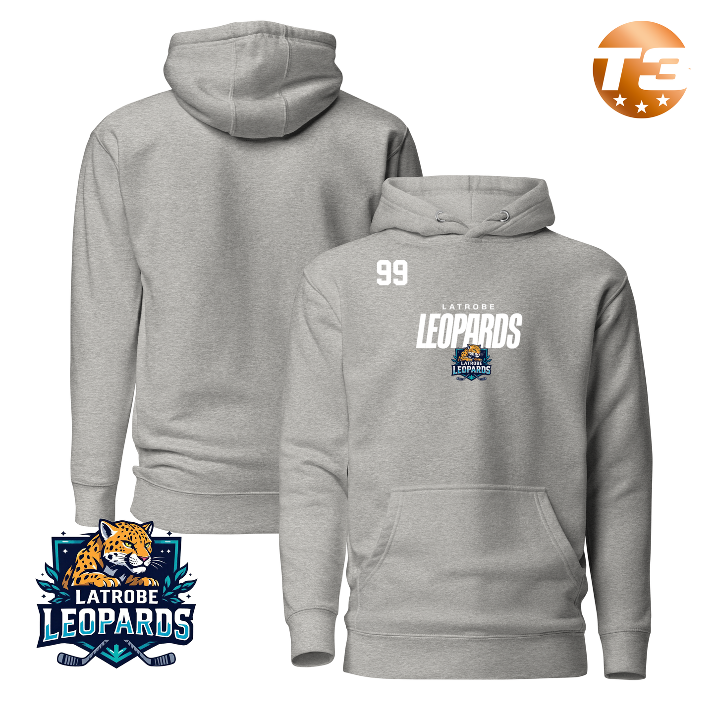 Latrobe Leopards 2026 Performance Player Hoodie