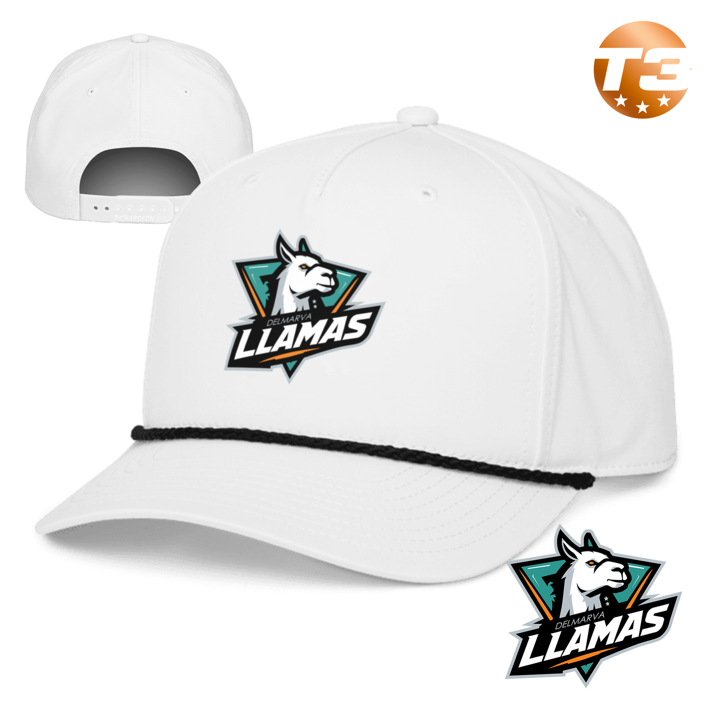 Delmarva Llamas 2026 Rope Cap