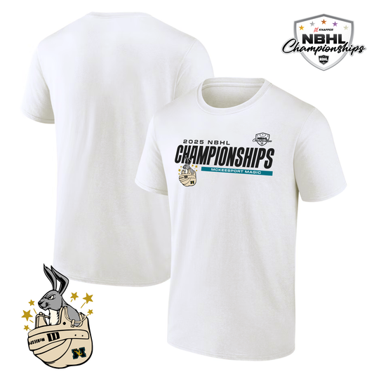 McKeesport Magic 2025 NBHL Championships T-Shirt