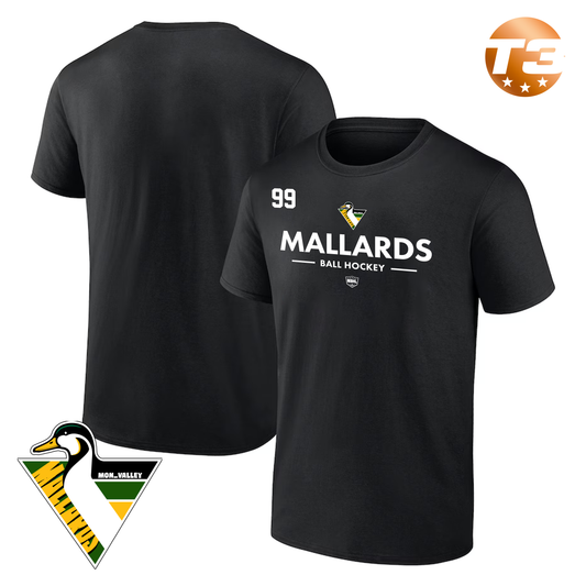 Mon Valley Mallards 2026 Authentic Pro Primary T-Shirt
