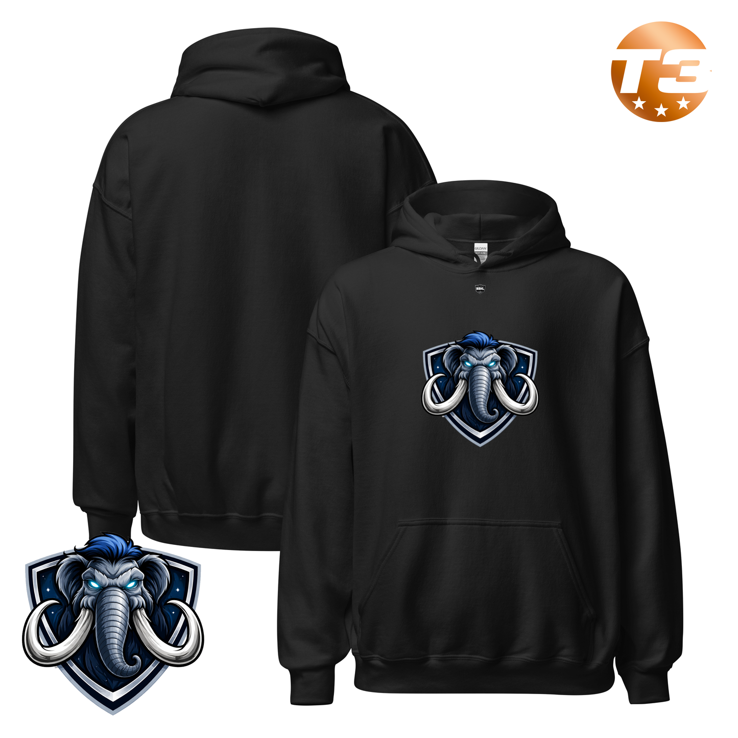 Mass Mammoths 2026 Classic Logo Hoodie
