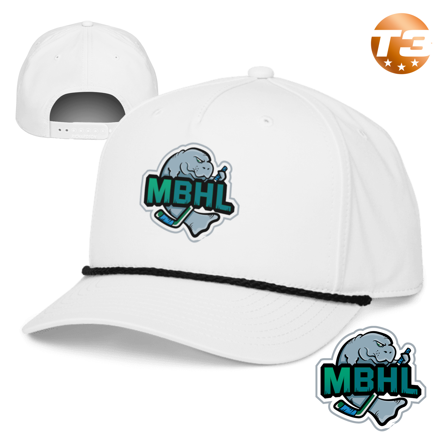 Lakewood Ranch Manatees 2026 Rope Cap