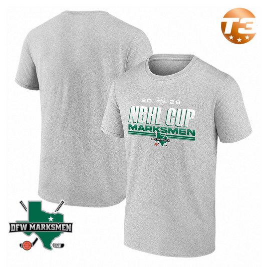 Dallas Fort Worth Marksmen 2026 NBHL Cup Player Tee