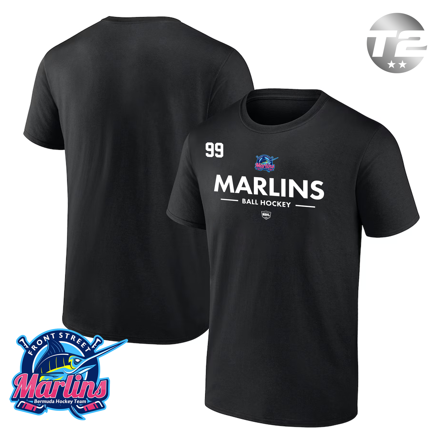 Front Street Marlins 2026 Authentic Pro Primary T-Shirt