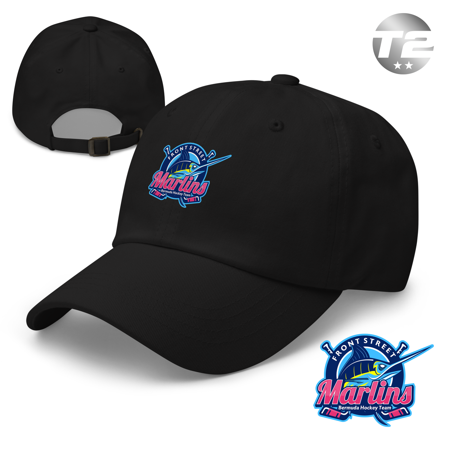 Front Street Marlins 2026 Classic Dad Hat