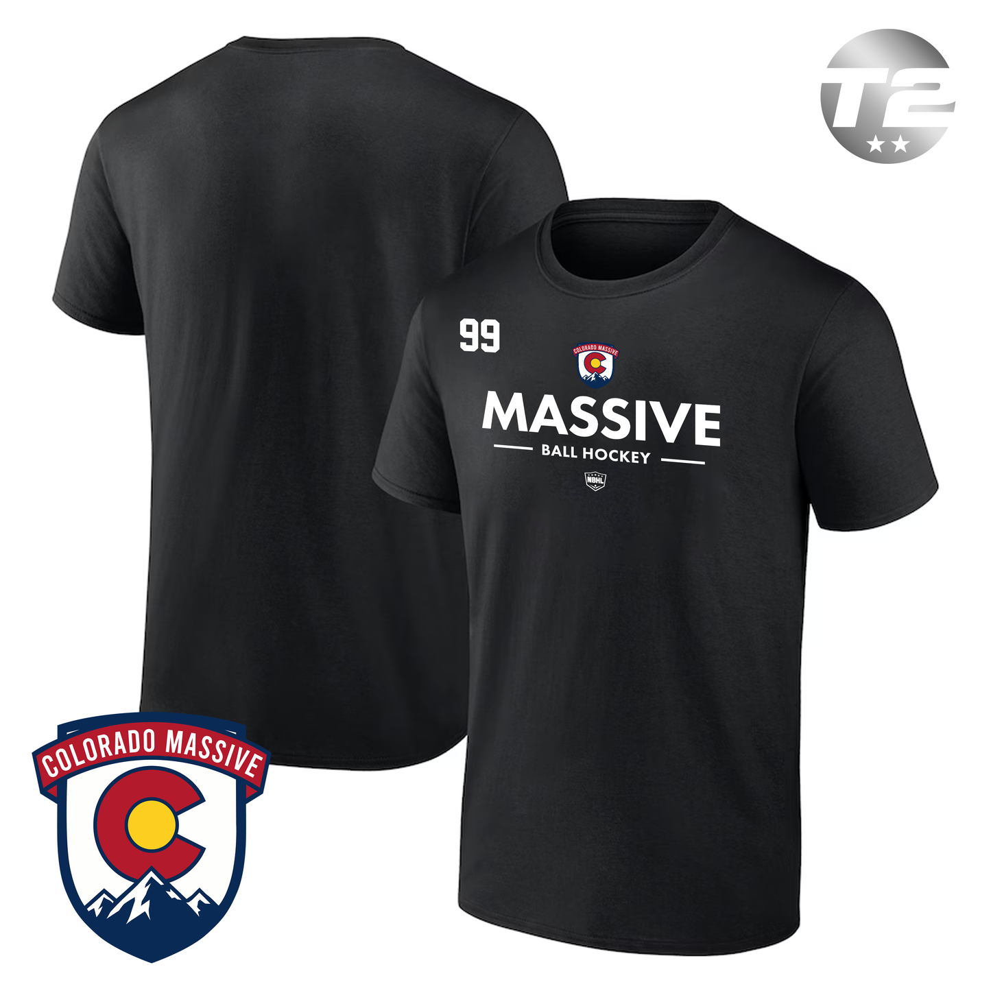 Colorado Massive 2026 Authentic Pro Primary T-Shirt