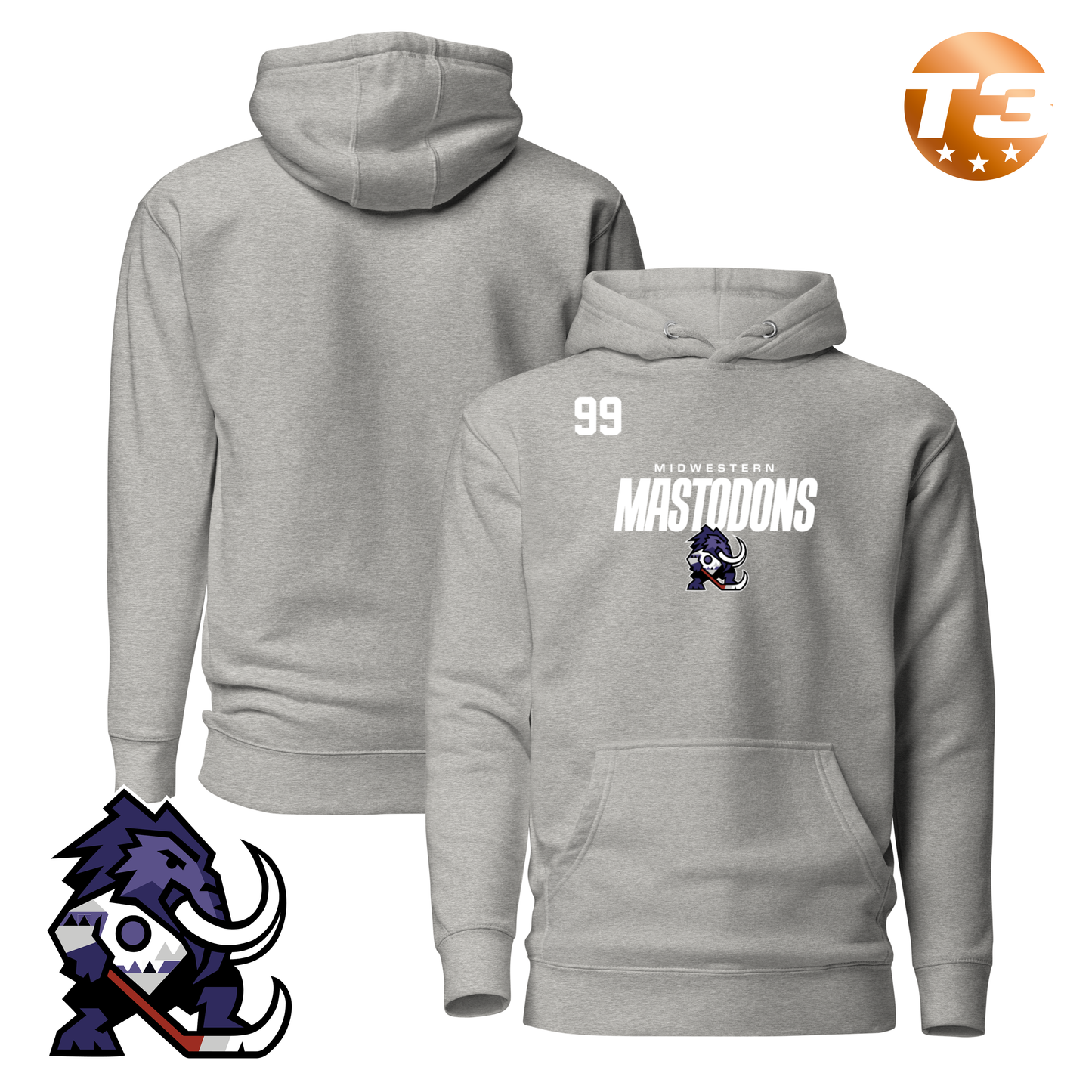 Midwestern Mastodons 2026 Performance Player Hoodie