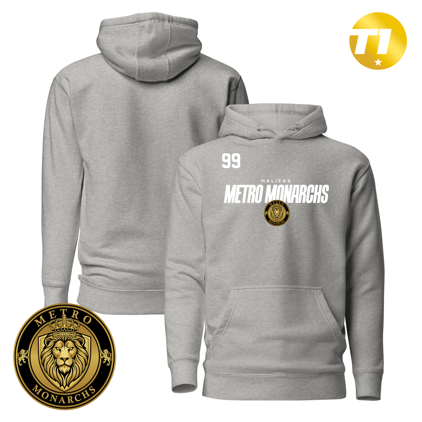Halifax Metro Monarchs 2026 Performance Player Hoodie